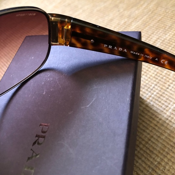 Prada aviator sunglasses main image 4